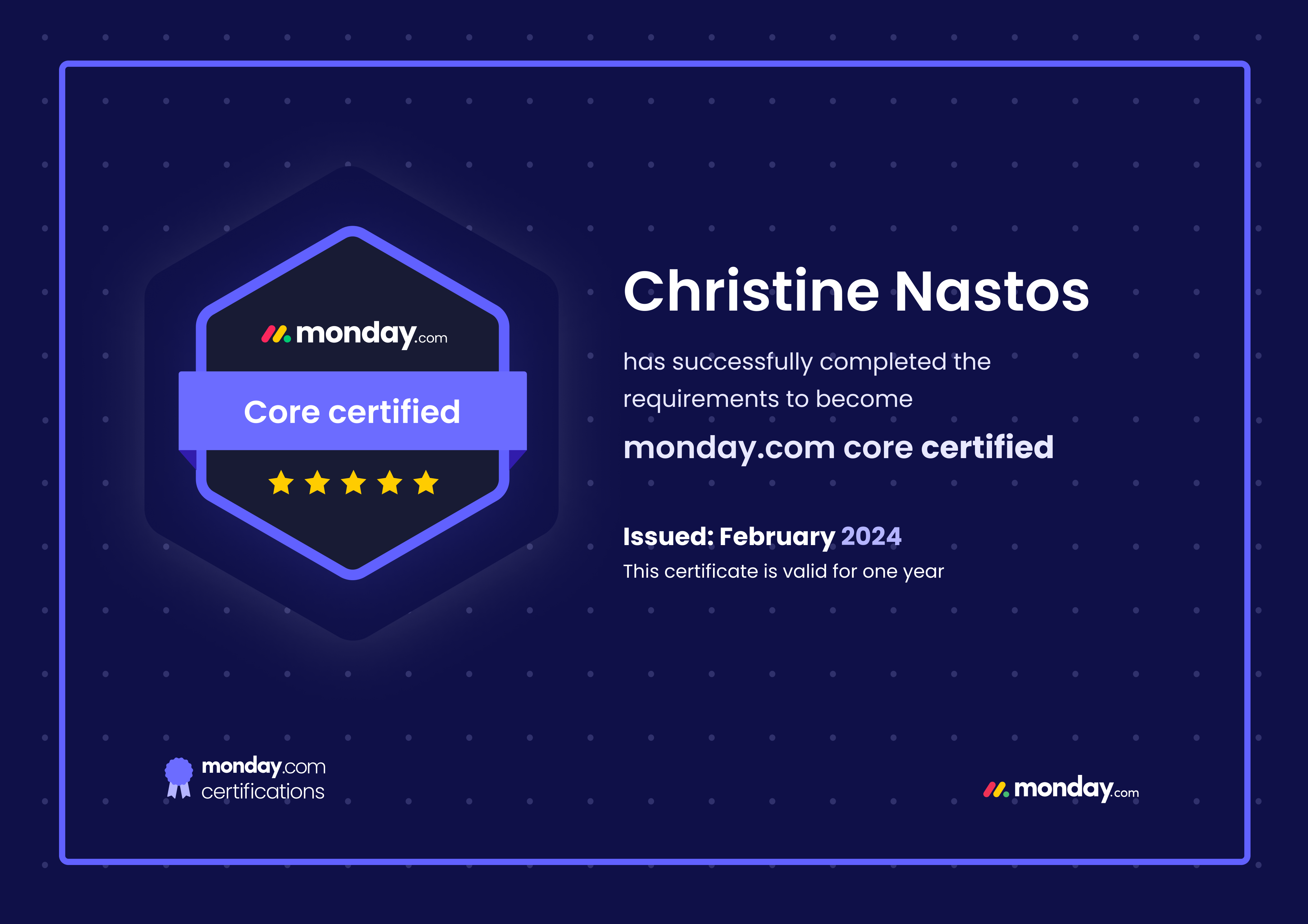 Christine Nastos, PMP Water Lilies Food, LLC. LinkedIn